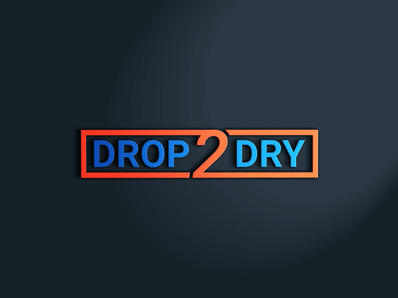 Logo Design by imnurealam for Drop2Dry | Design #14689625