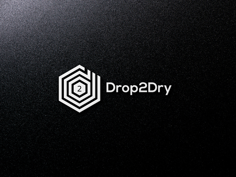 Logo Design by Runner247 for Drop2Dry | Design #14698044