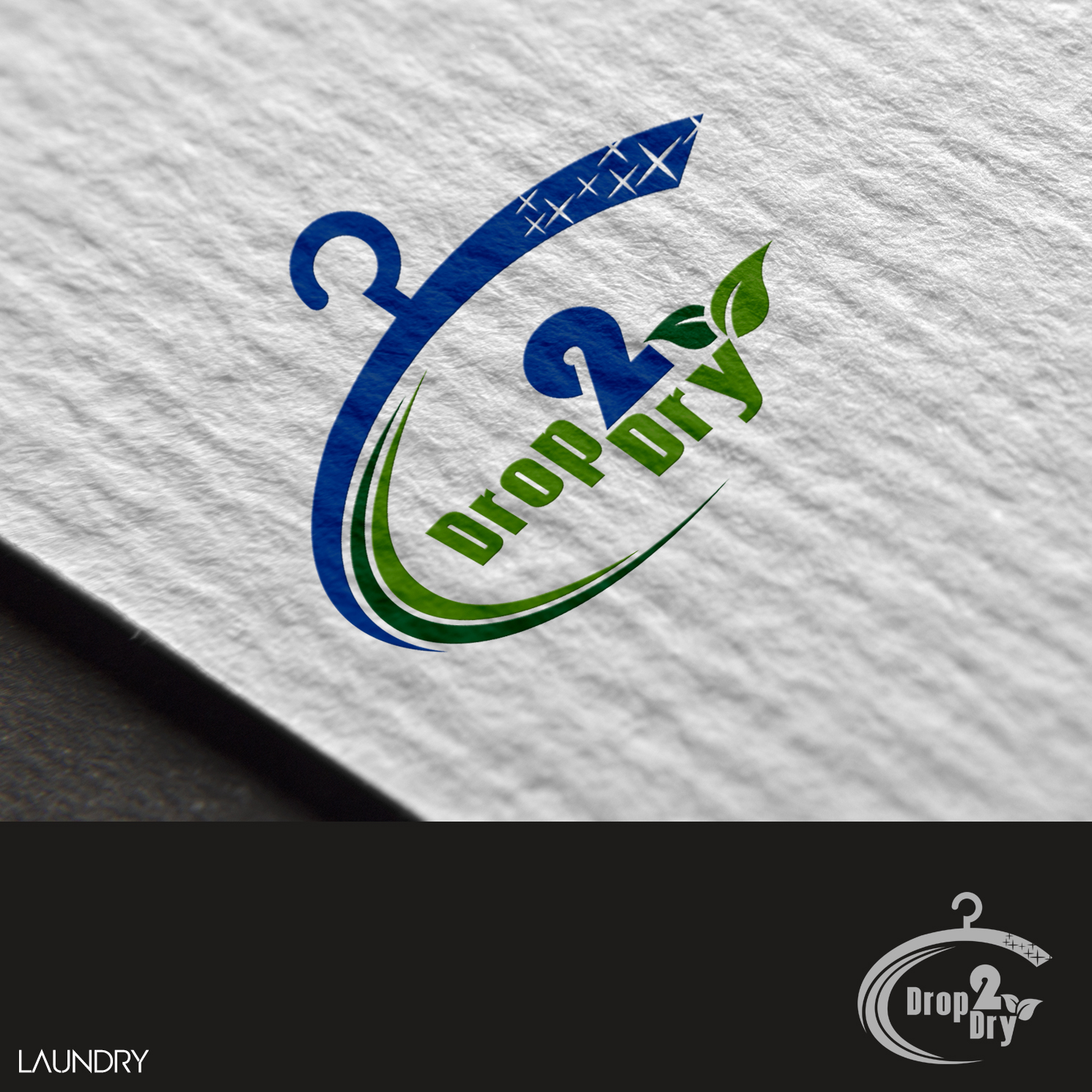Logo Design by Spiders Arena LLC for Drop2Dry | Design #14691921