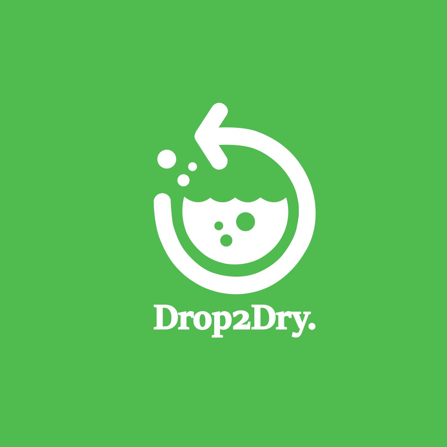 Logo Design by Tom Wakelam for Drop2Dry | Design #14693174