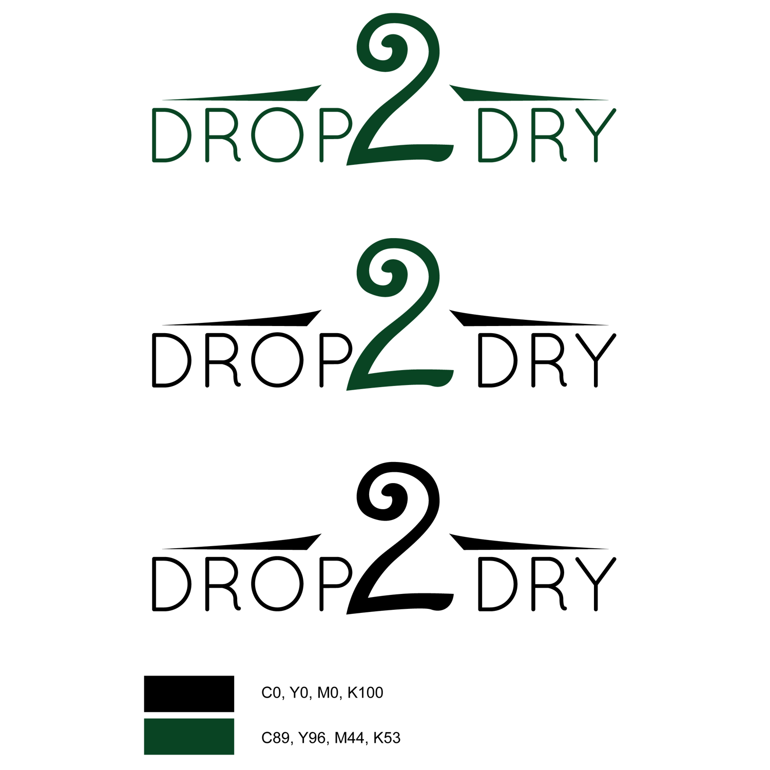 Logo Design by majujaya for Drop2Dry | Design #14749984