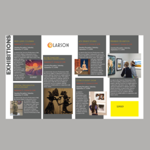Diseño de Brochure por banedsgn para Larson Gallery | Diseño: #14753168