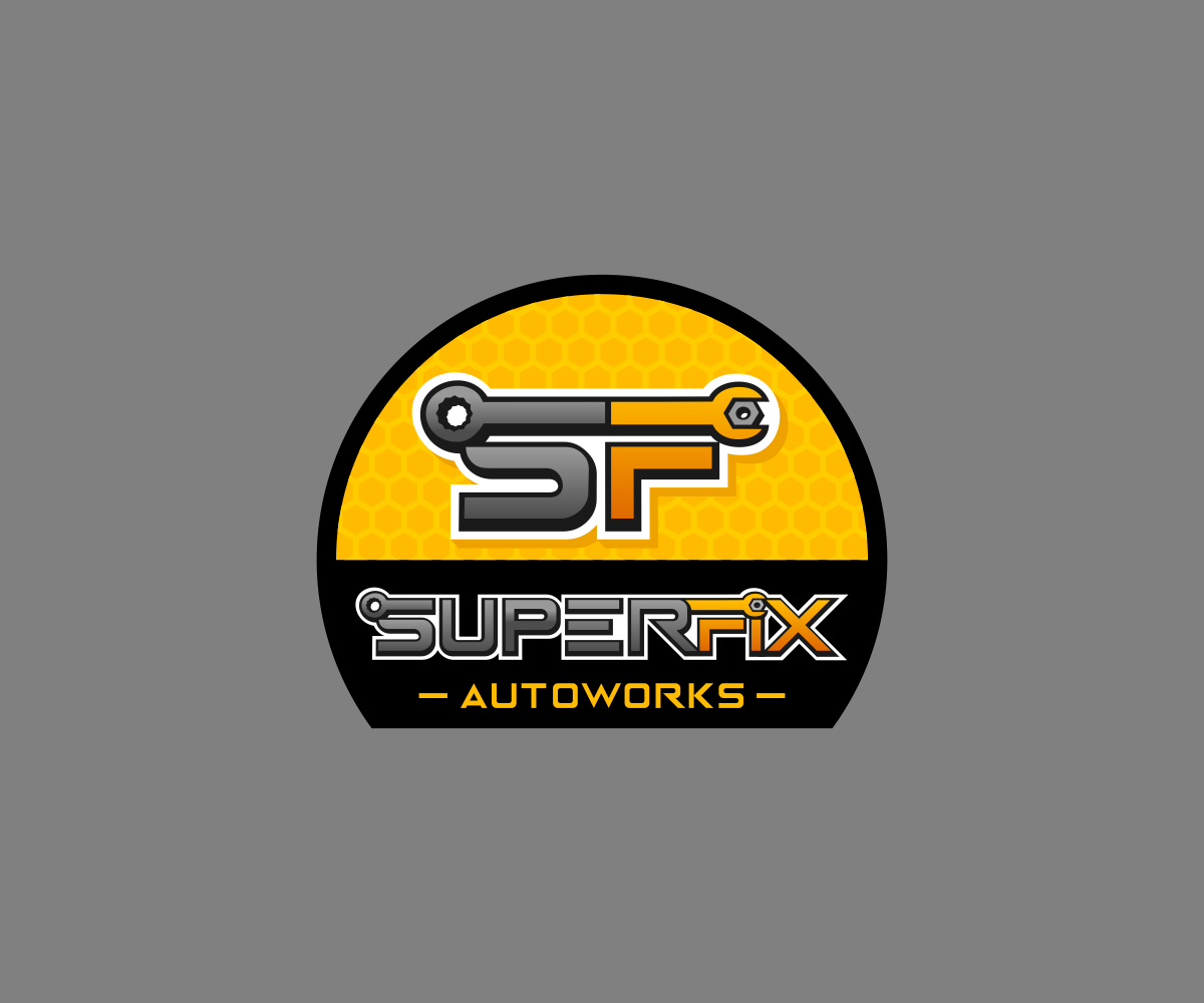 Masculine, Bold, Car Repair Logo Design for Superfix Autoworks by El ...