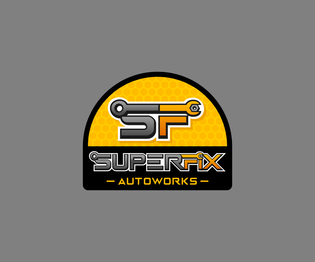 Diseño de Logo por El Ojo creativo para SuperFix Autoworks  | Diseño #14838778