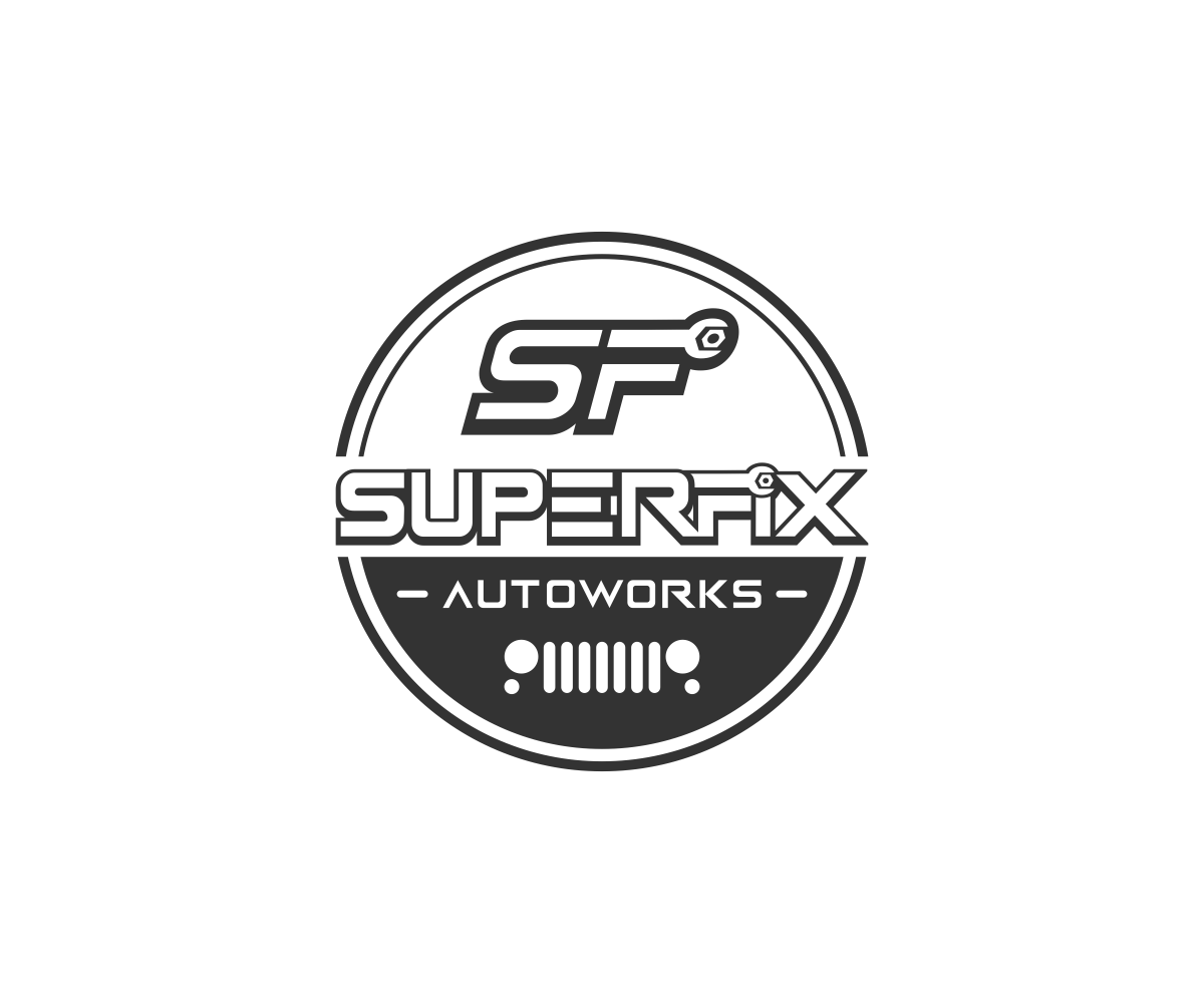 Logo Design by El Ojo creativo for SuperFix Autoworks  | Design #14859221