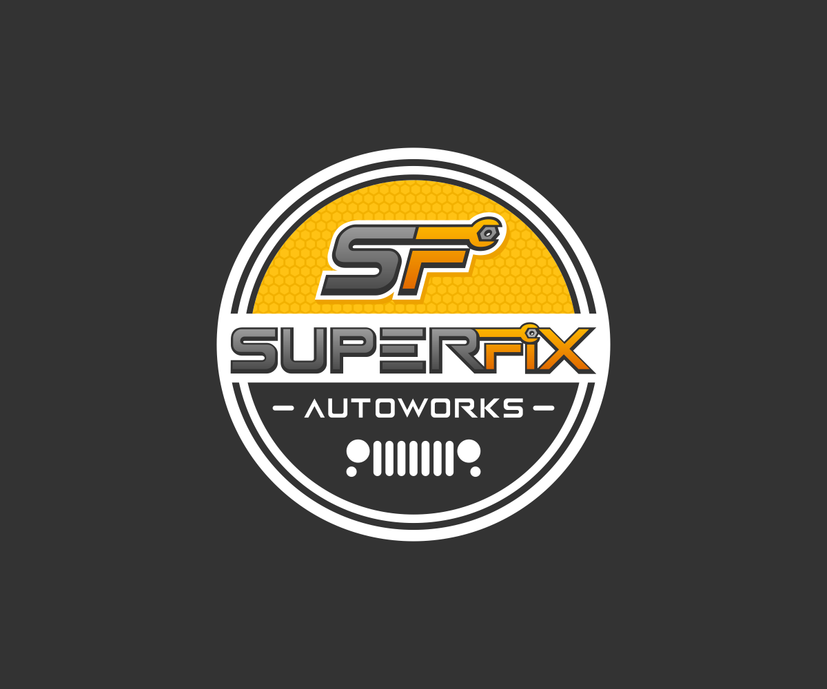 Logo Design by El Ojo creativo for SuperFix Autoworks  | Design #14859222
