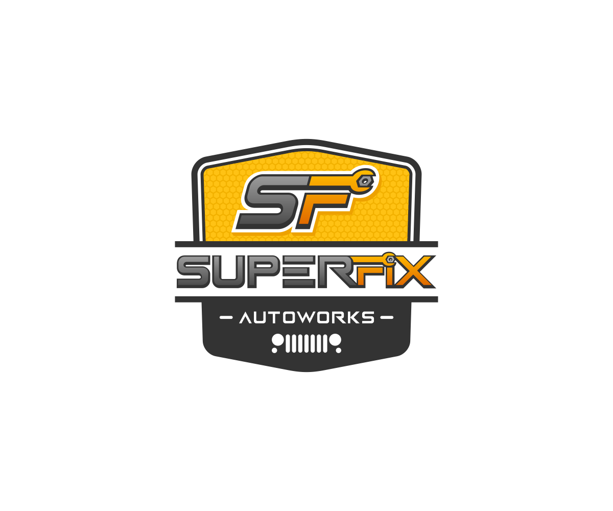 Logo Design by El Ojo creativo for SuperFix Autoworks  | Design #14859238
