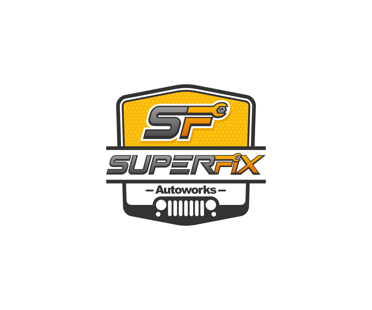 Logo Design by El Ojo creativo for SuperFix Autoworks  | Design #14869696