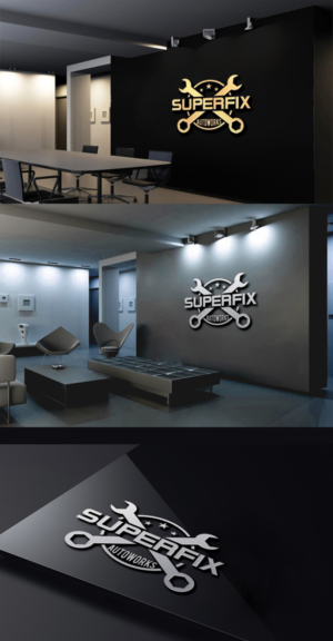 Diseño de Logo por zebronicgraphic para SuperFix Autoworks  | Diseño: #14756540