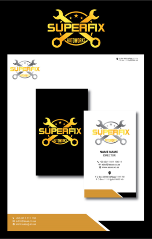 Diseño de Logo por zebronicgraphic para SuperFix Autoworks  | Diseño: #14756542