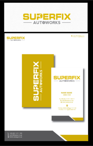 Diseño de Logo por zebronicgraphic para SuperFix Autoworks  | Diseño: #14756544