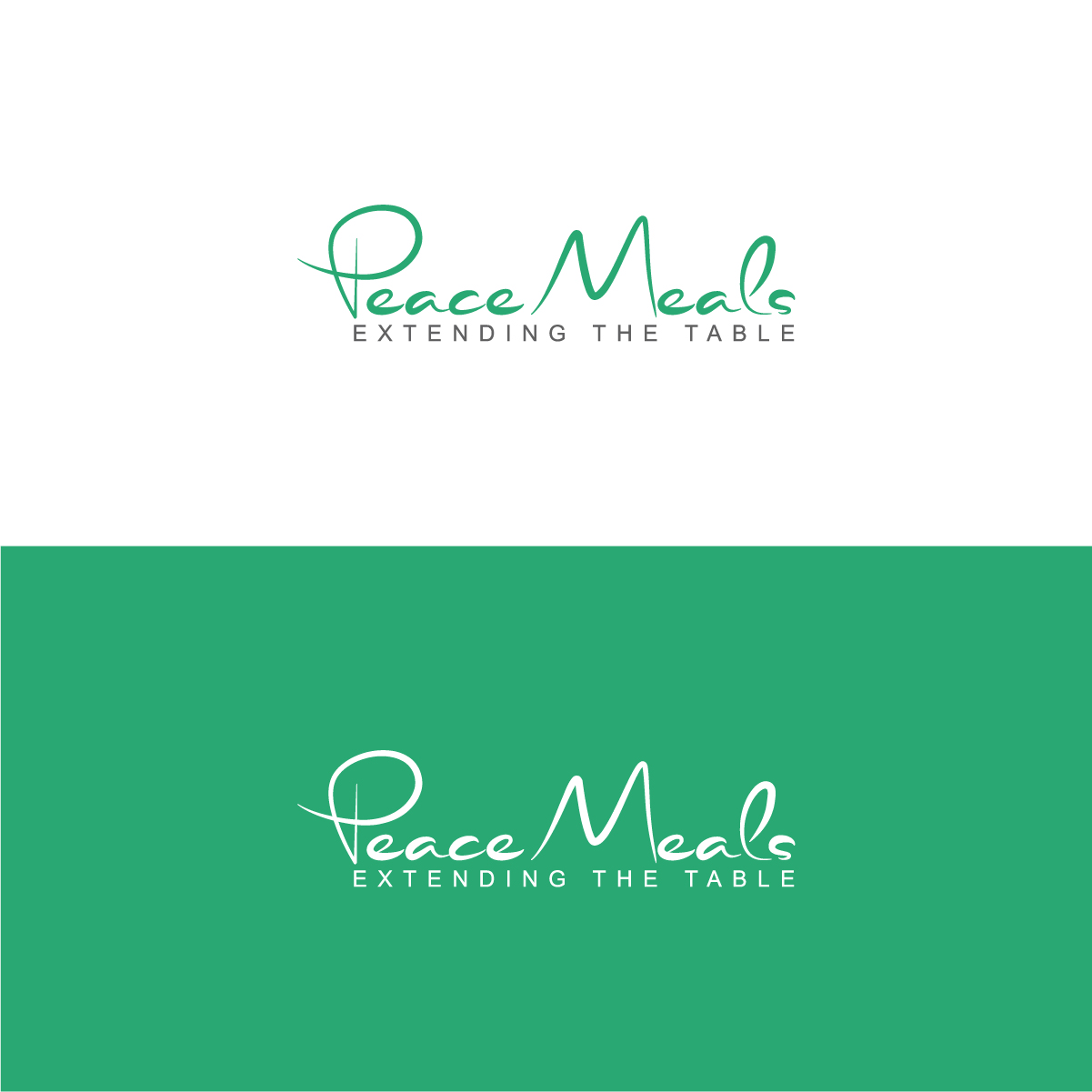 Logo Design by 3Guys for Peace Meals | Design #14684745