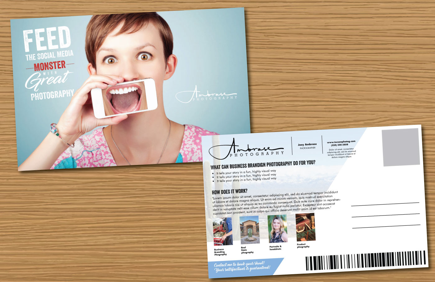 Postcard Design by Sarina.dsg for Digital Intuitive LLC | Design #14684356