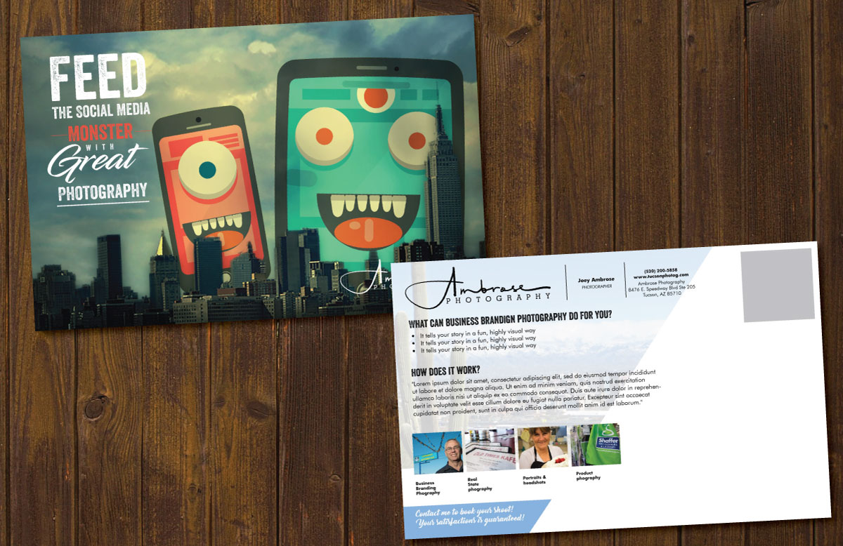 Postcard Design by Sarina.dsg for Digital Intuitive LLC | Design #14722321