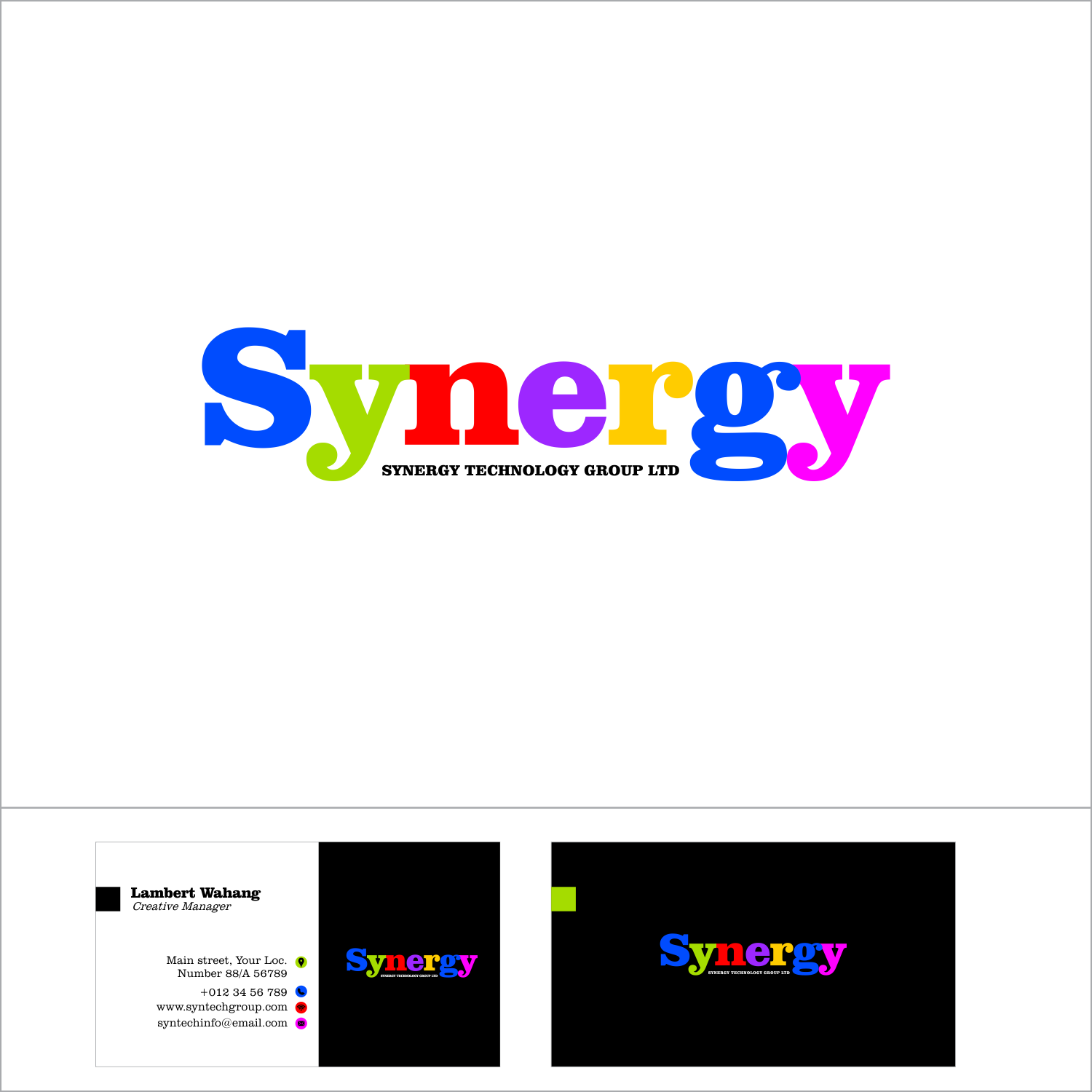 Diseño de Logo por Lambert Wahang para Synergy Technology Group Ltd | Diseño #14712868