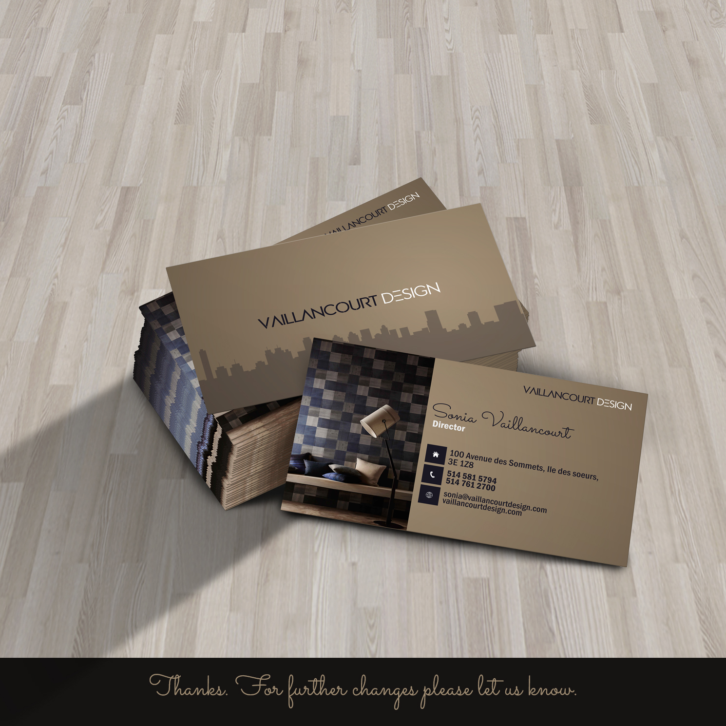 Business Card Design by thegrafika.info for this project | Design #14736327