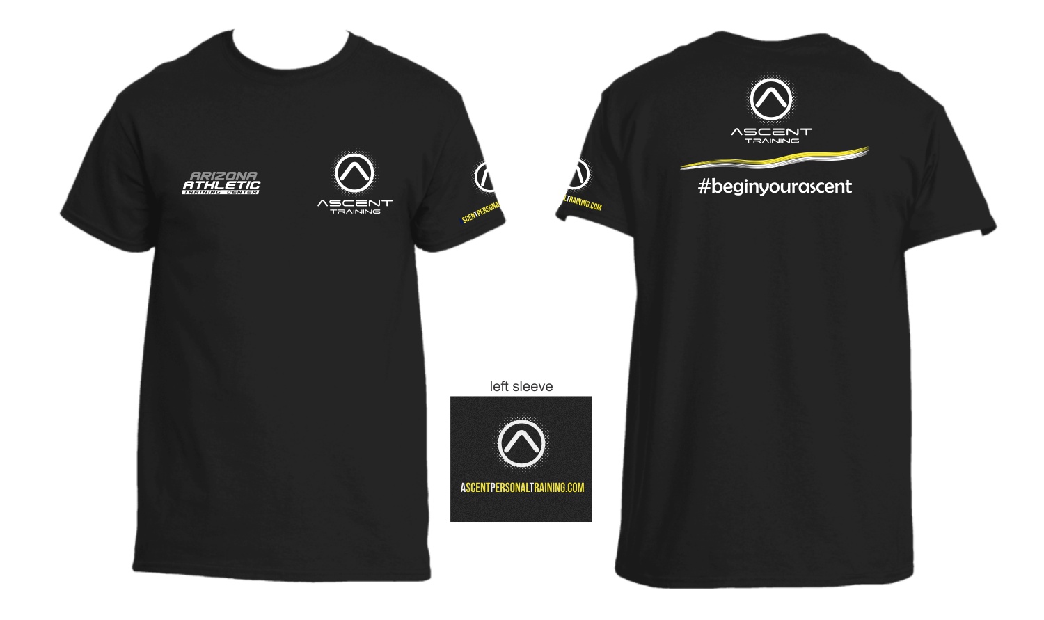 Diseño de Camiseta por takackrist para Ascent Personal Training | Diseño #14696861