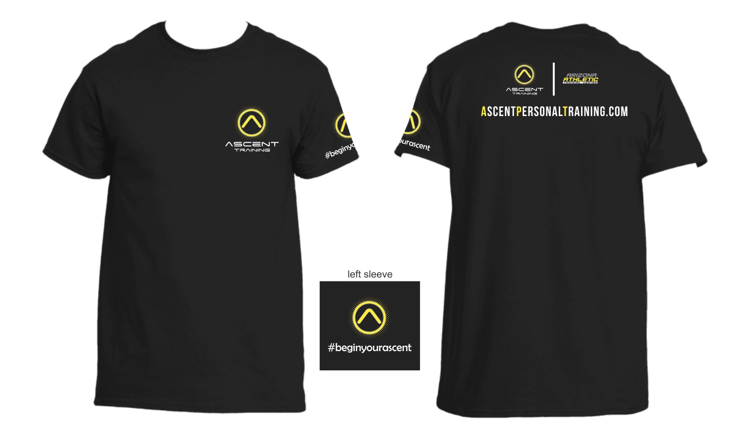 T-shirt Design by takackrist for Ascent Personal Training | Design #14748431