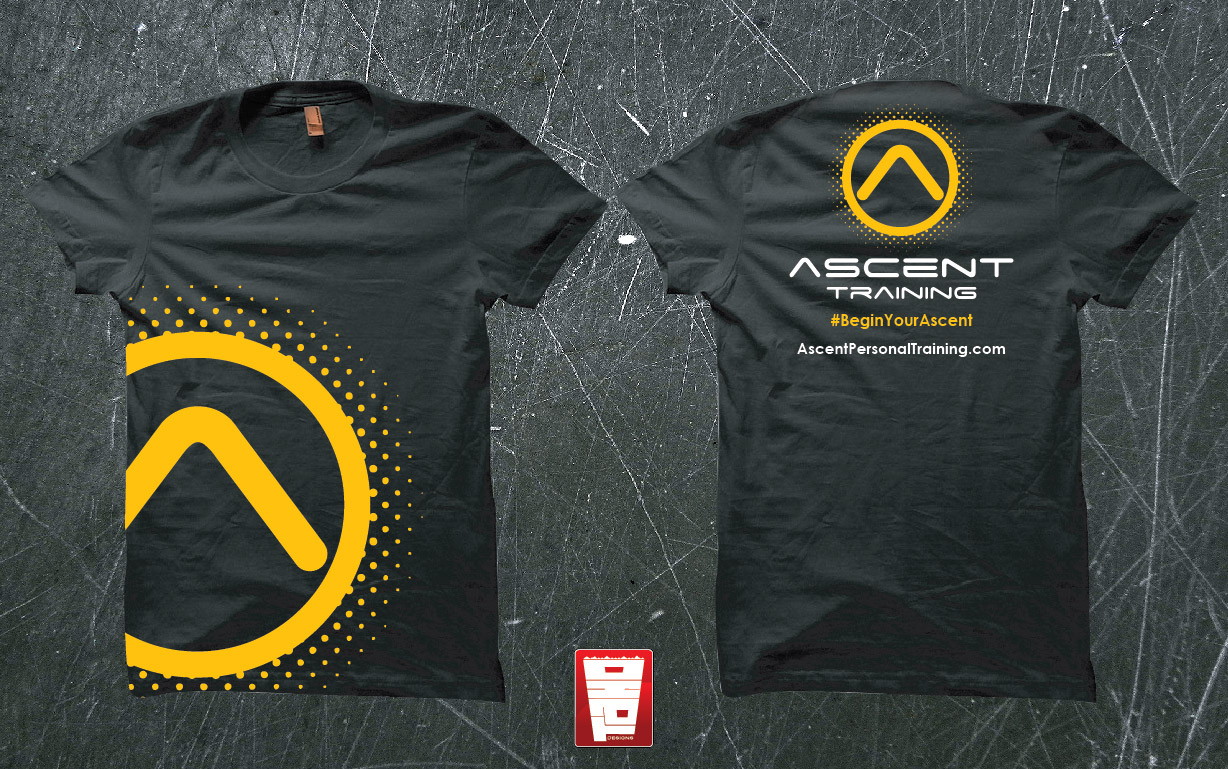 Design de T-shirt par Taho Design pour Ascent Personal Training | Design #14742046