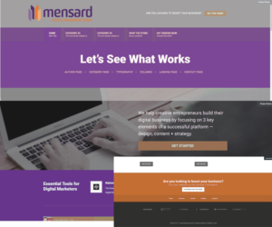 Web Design by Amy Dawson - Design