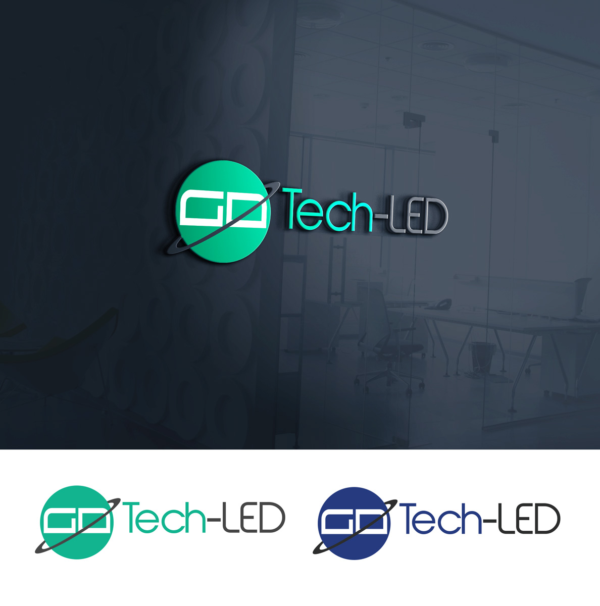 Logo Design by Impressive Solutions for Global Dynamic Technology LLC - LED | Design #14708349