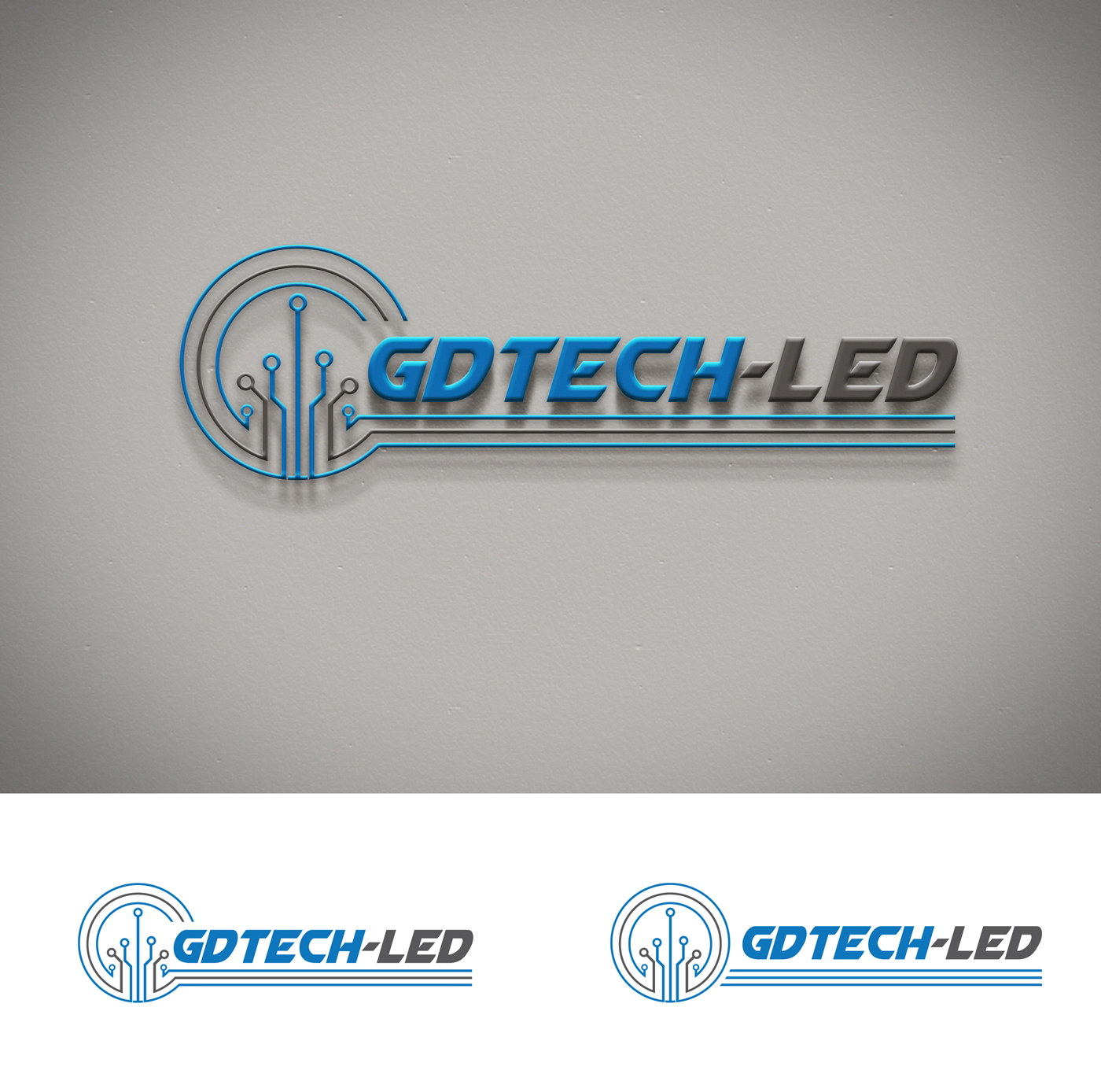 Logo Design by Impressive Sol for Global Dynamic Technology LLC - LED | Design #14708370
