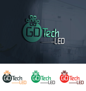 Logo Design by Impressive Solutions for Global Dynamic Technology LLC - LED | Design: #14708374