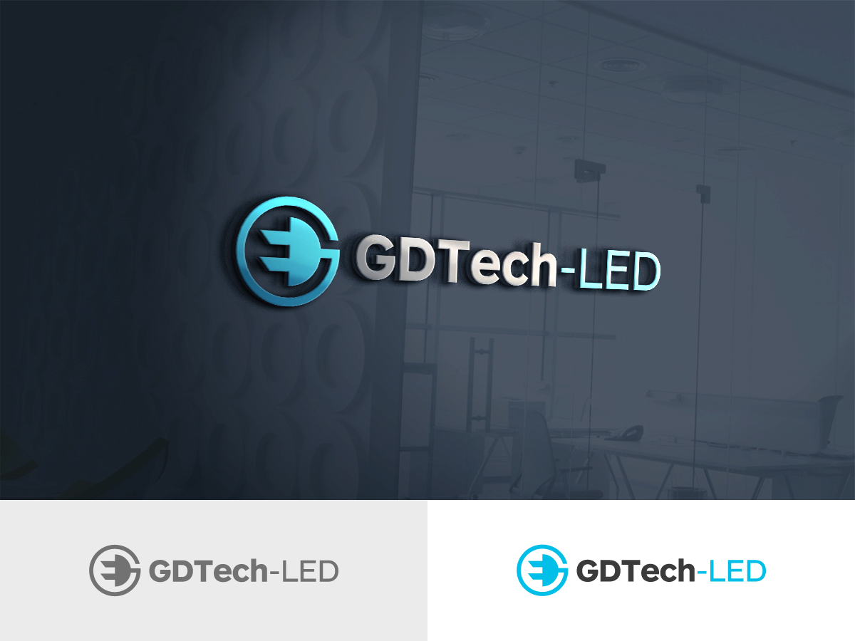 Diseño de Logo por DiLion para Global Dynamic Technology LLC - LED | Diseño #14768493