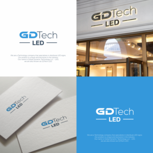 Logo Design by Optimistic_Studio for Global Dynamic Technology LLC - LED | Design #14782882