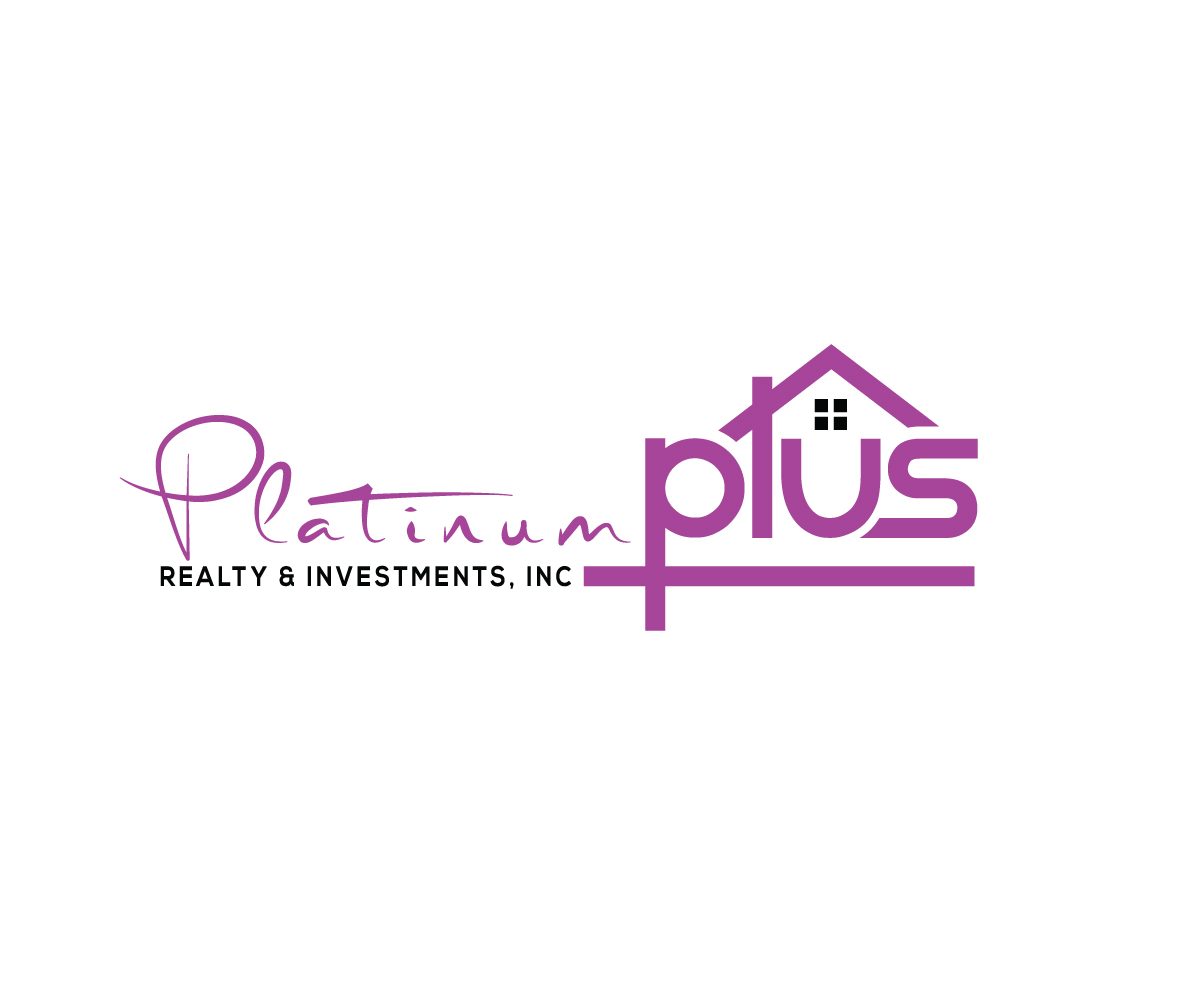 Logo Design by A S design @ for Platinum Plus Realty & Investments, Inc | Design #14695803