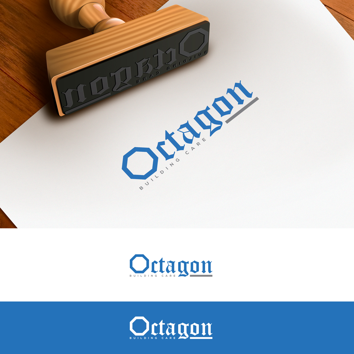 Logo Design by IMD-HUB for Octagon Building Care | Design #14696910