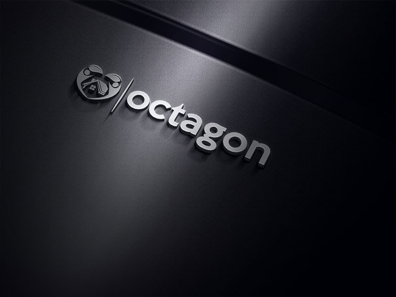Logo Design by Swatches Design Solution for Octagon Building Care | Design #14707020