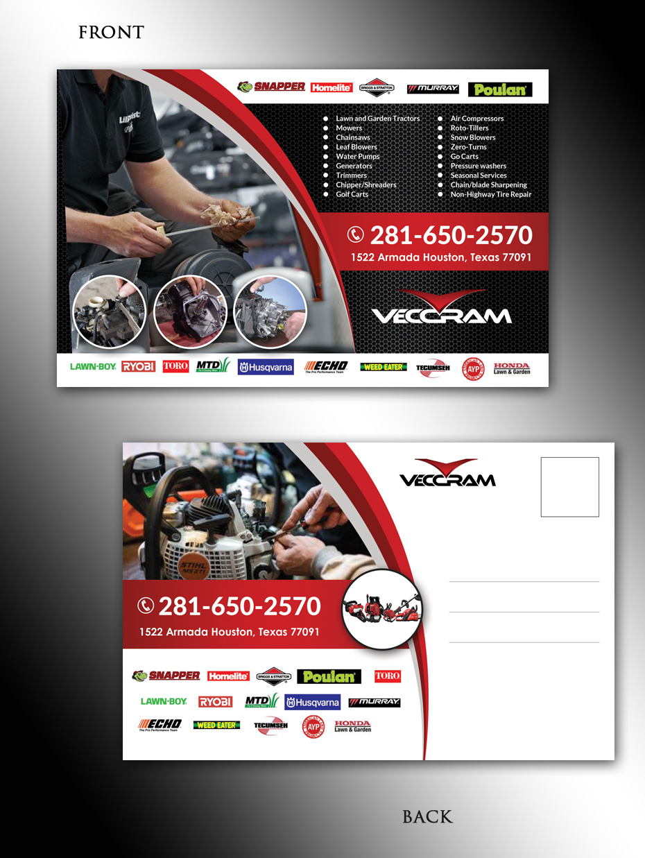 Postcard Design by innovative earth for VECCRAM | Design #14679693