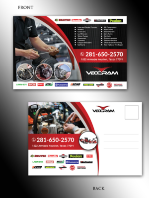 Postcard Design by innovative earth for VECCRAM | Design: #14679693