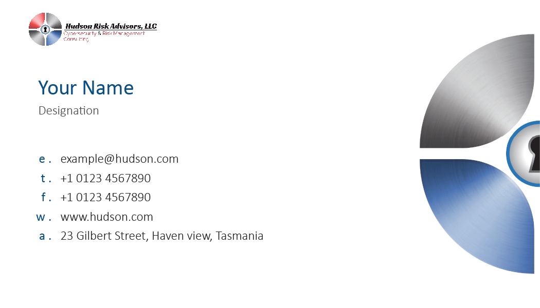 Logo Design by iNodes for Hudson Risk Advisoirs, LLC | Design #14756918