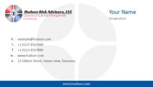 Logo-Design von iNodes für Hudson Risk Advisoirs, LLC | Design: #14756919