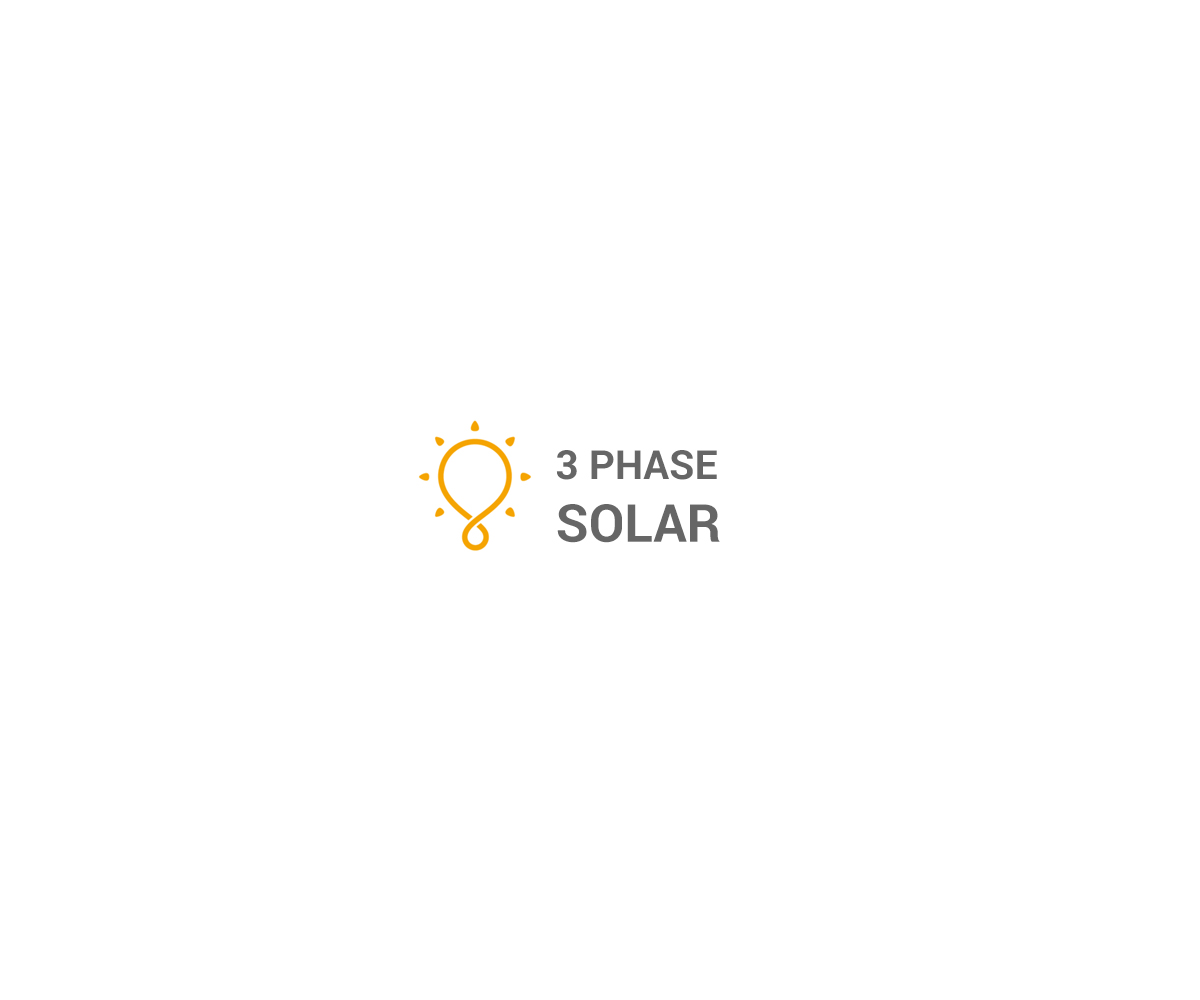 Logo Design by Mr.Johnny for 3 Phase Solar | Design #14710903