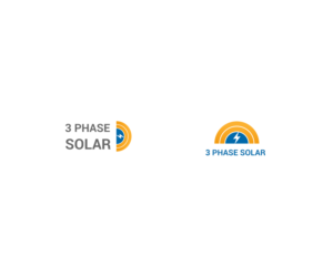 Logo Design by Mr.Johnny for 3 Phase Solar | Design: #14710904