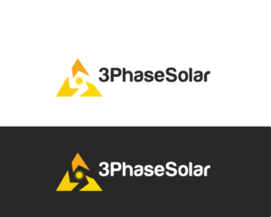 Logo Design by Atec for 3 Phase Solar | Design: #14698227