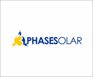 Logo Design by Khalik for 3 Phase Solar | Design: #14703815