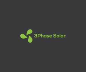 Logo Design by Runner247 for 3 Phase Solar | Design: #14704888
