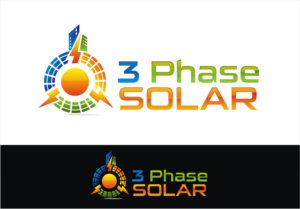 Logo Design by Soul Light for 3 Phase Solar | Design: #14680701