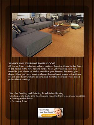 timber flooring brochure 12 pages A5 | Design de Brochure par James Sylvester
