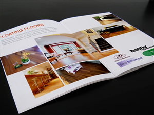 timber flooring brochure 12 pages A5 | Design de Brochure par Soluciones Creativas