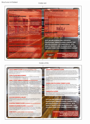 Diseño de Brochure por DAStudioDesigns para AAA.Professional Floors | Diseño: #566661