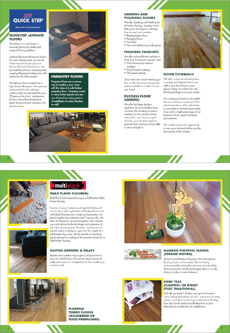 Brochure Design by ReverieLab for AAA.Professional Floors | Design #579583