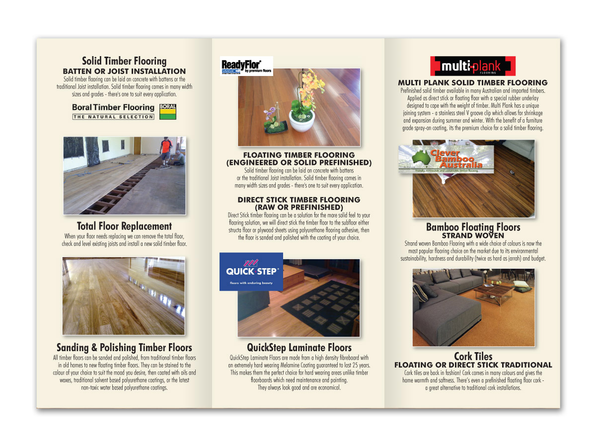 Broschüren-Design von Katie Little für AAA.Professional Floors | Design #575929