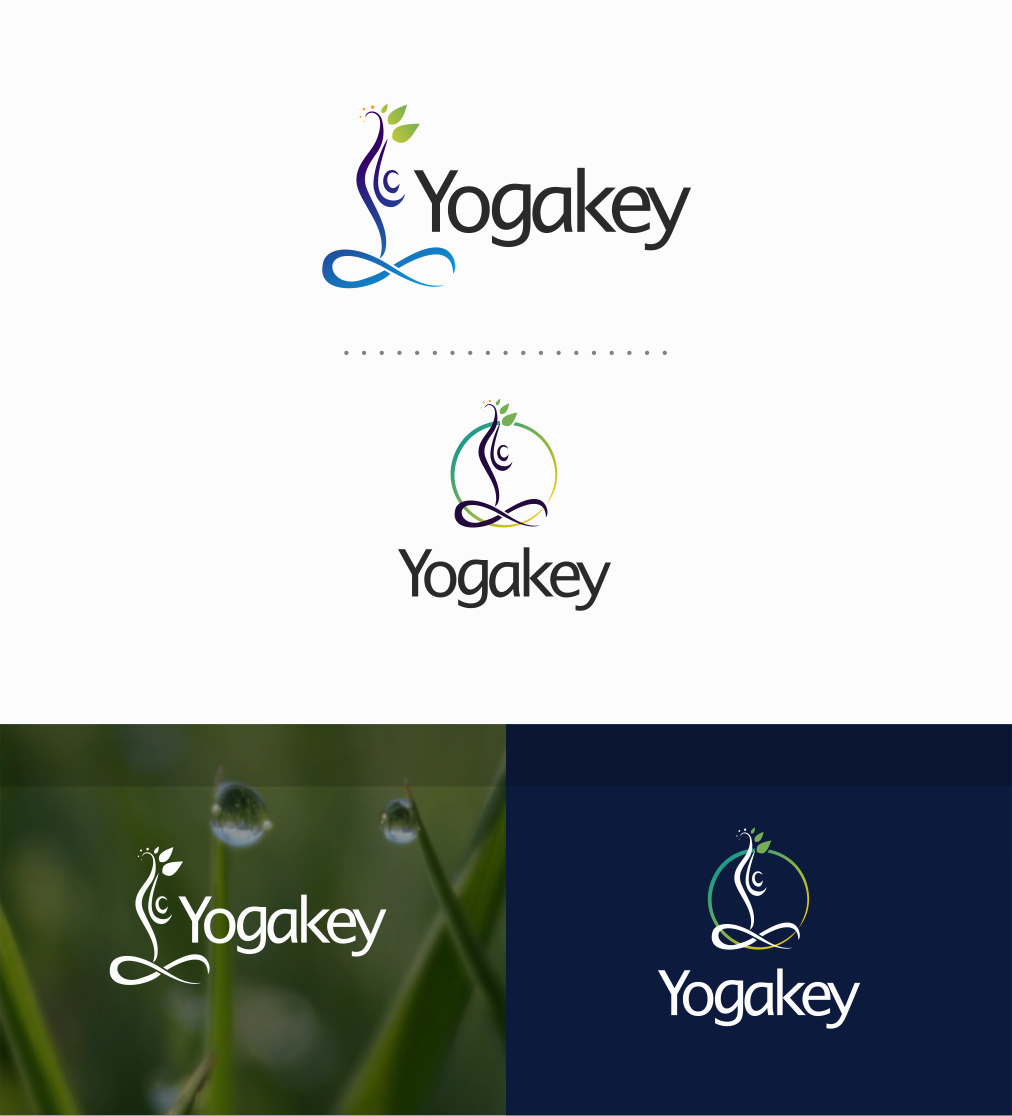Logo Design by *mary for yogakey | Design #14713743
