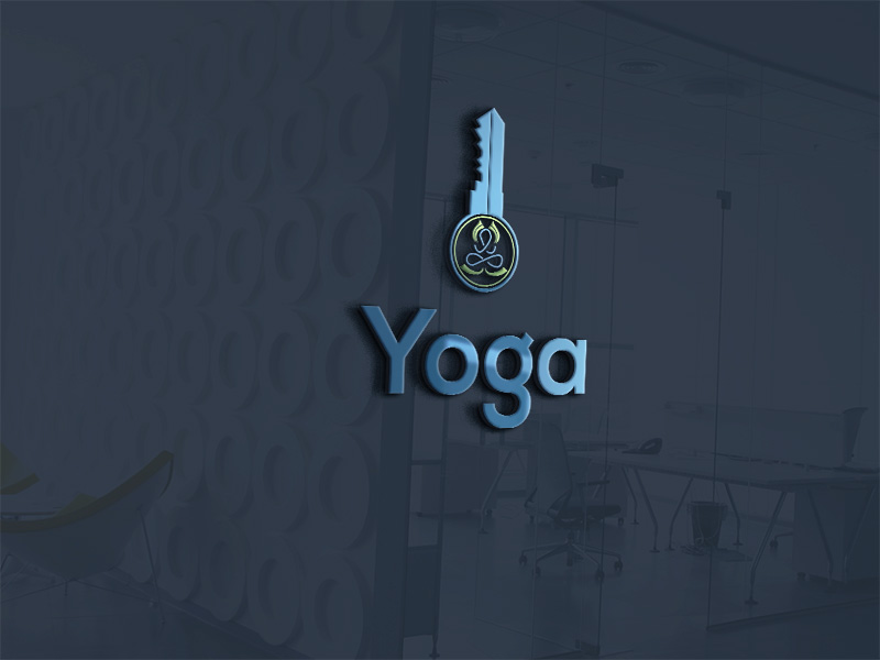 Logo Design by Swatches Design Solution for yogakey | Design #14707806