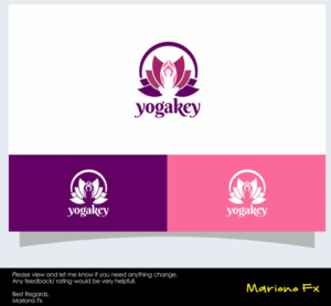 Design de Logo par Mariono Fx pour yogakey | Design : #14721459